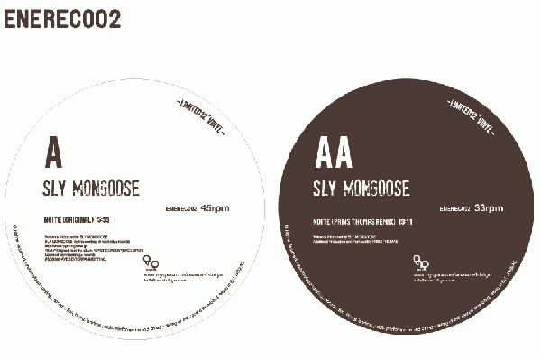 SLY MONGOOSE/Noite(Prins Thomas Remix)