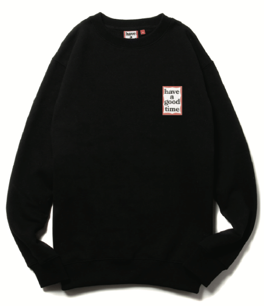 MINI FRAME CREWNECK FL BLACK