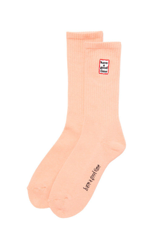 FRAME SOCKS SALMON