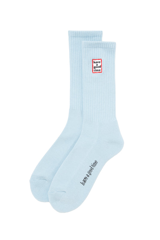 FRAME SOCKS SKY BLUE