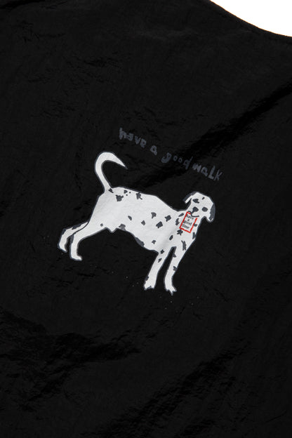 have a good walk POCKETABLE ECO BAG BLACK