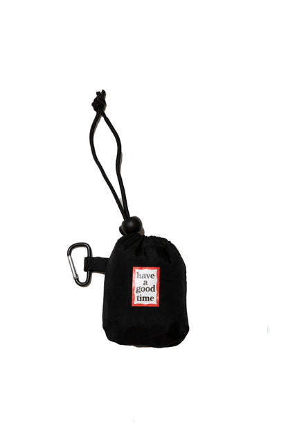 have a good walk POCKETABLE ECO BAG BLACK