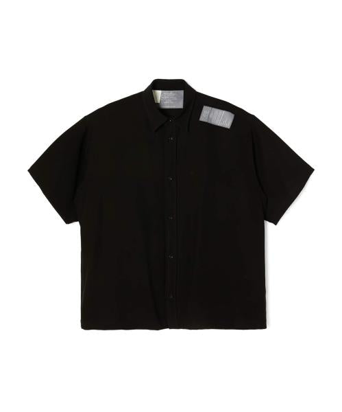 9251-SH50-006 HALF SLEEVE SHIRT BLACK