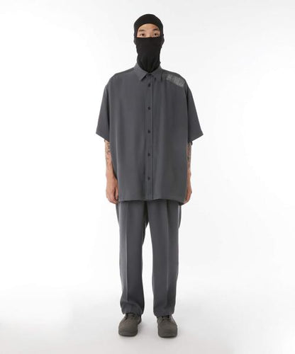 9251-SH50-006 HALF SLEEVE SHIRT CHARCOAL