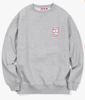 MINI FRAME CREWNECK FL ASH GRAY