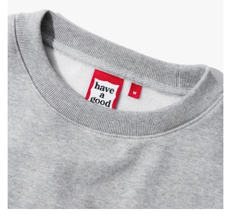 MINI FRAME CREWNECK FL ASH GRAY