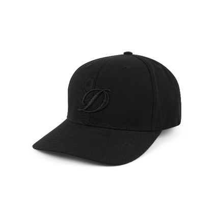 D Full Fit Cap Black