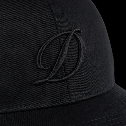 D Full Fit Cap Black