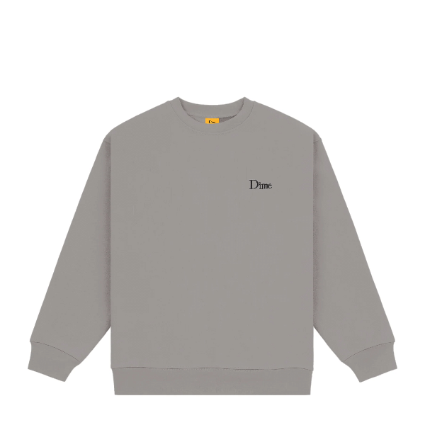 Classic Small Logo Crewneck Charcoal