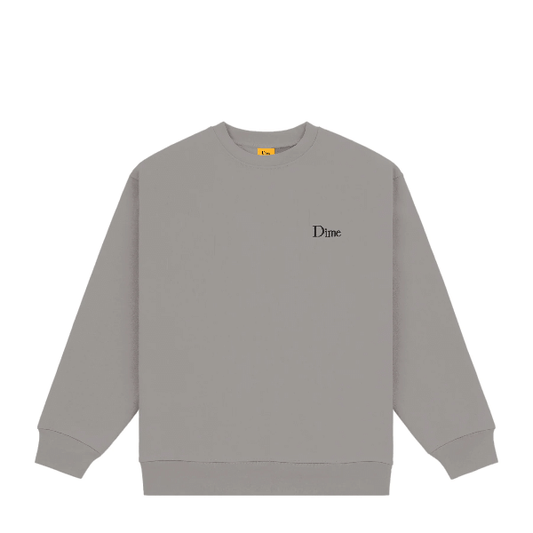 Classic Small Logo Crewneck Charcoal