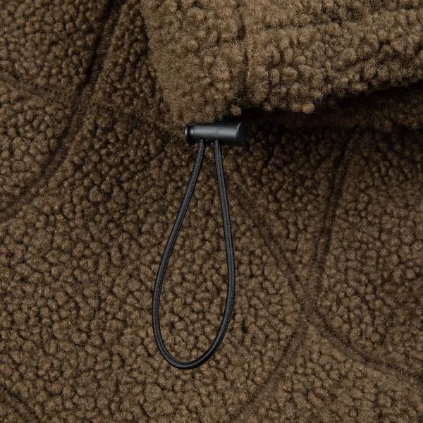 Coverstitch Sherpa Fleece Military Brown