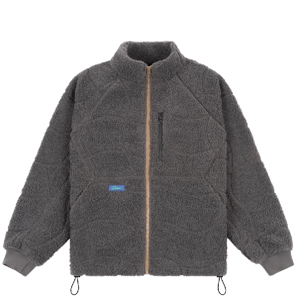 Coverstitch Sherpa Fleece Charcoal