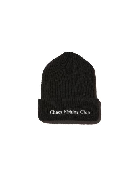 CFC-24AW-CAP02 LOGO WATCH CAP BLACK