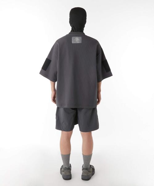 9251-CS51-011 SIDE-PANEL T-SHIRT BLACK