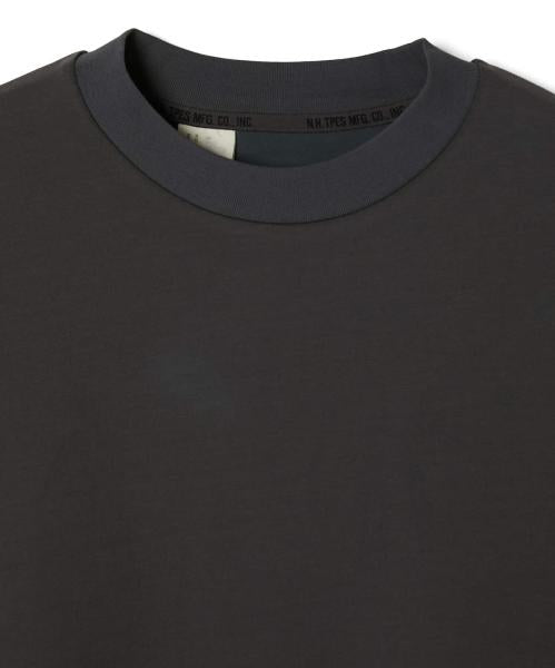 9251-CS51-013 SIDE-PANEL T-SHIRT CHARCOAL