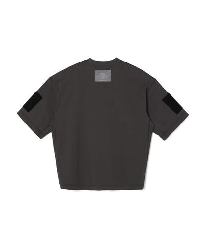 9251-CS51-013 SIDE-PANEL T-SHIRT CHARCOAL