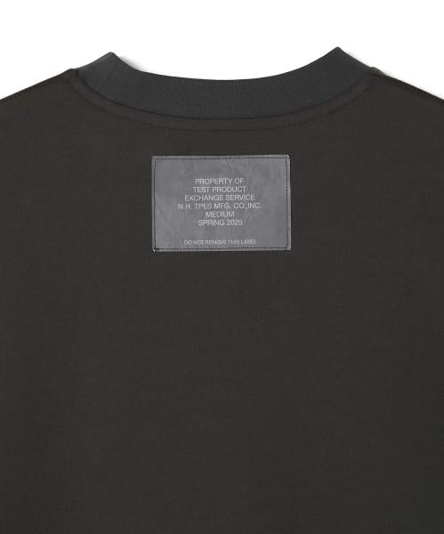 9251-CS51-013 SIDE-PANEL T-SHIRT CHARCOAL