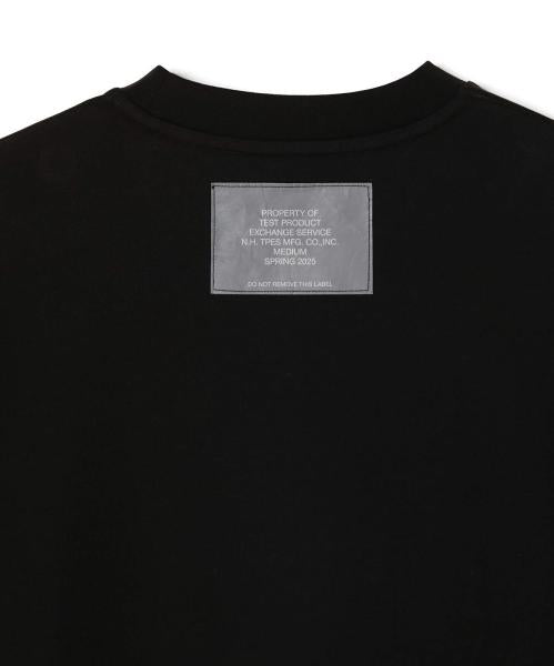 9251-CS51-013 SIDE-PANEL T-SHIRT BLACK