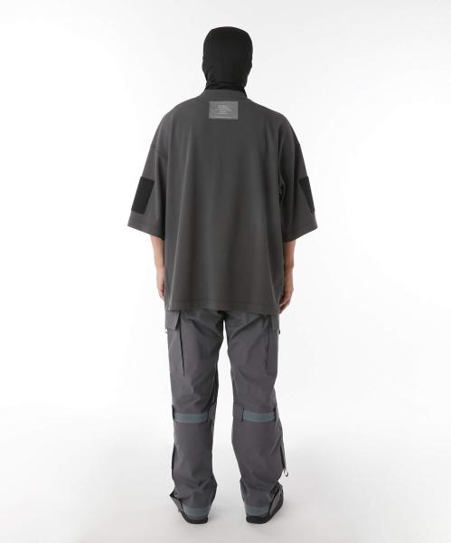 9251-CS51-013 SIDE-PANEL T-SHIRT BLACK