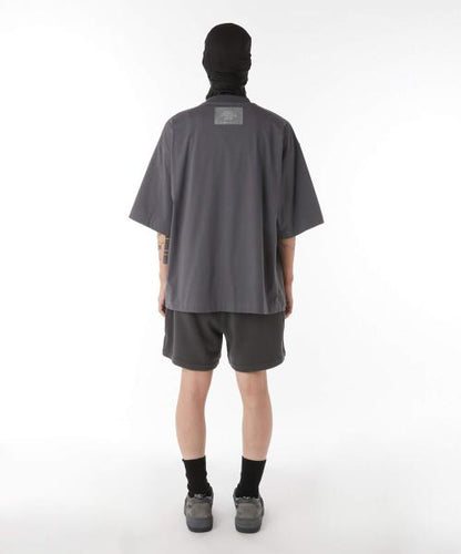 9251-CS53-015 SIDE-PANEL T-SHIRT BLACK