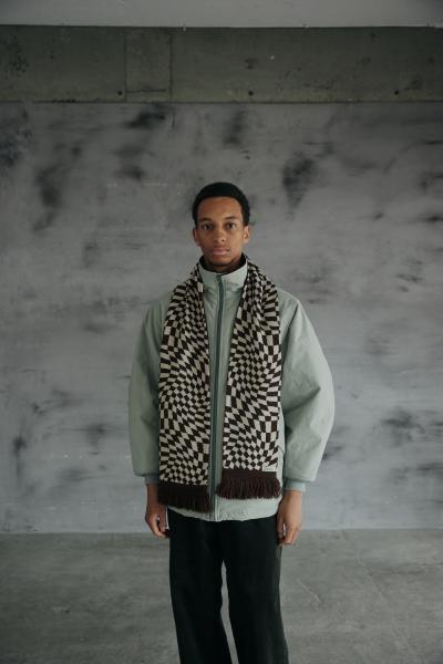 OP Scarves BROWN-OFF