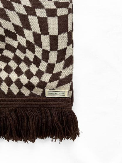 OP Scarves BROWN-OFF