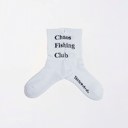 CFC-SOCKS 1PAC LOGO SOCKS WHITE