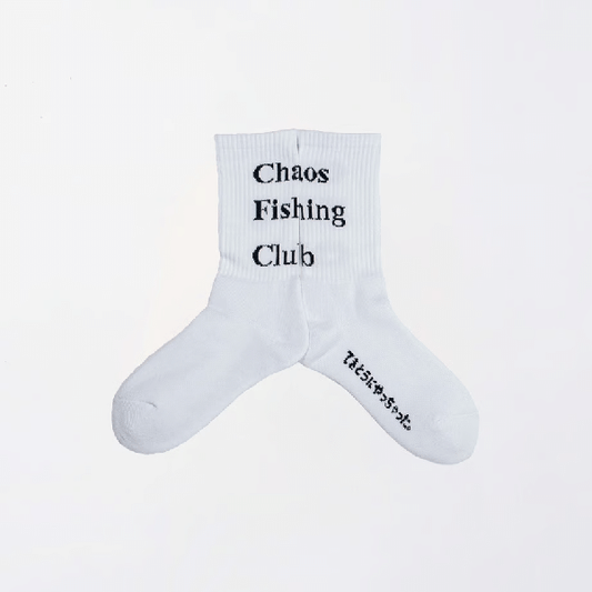 CFC-SOCKS 1PAC LOGO SOCKS WHITE