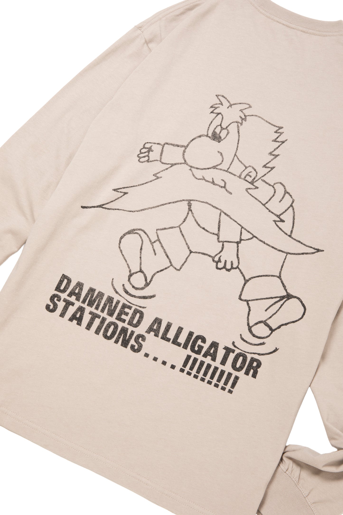 HOMERUN ALLIGATOR STATION L/S TEE CORK