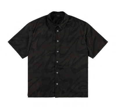 Chilling Satin Shirt Black