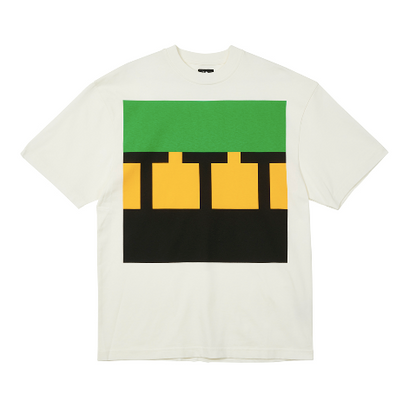 TTT7TS002 BLOCK T-SHIRT WHITE