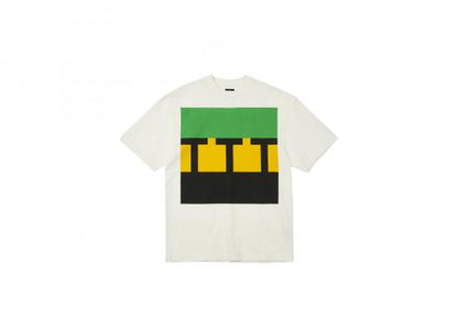 TTT7TS002 BLOCK T-SHIRT WHITE