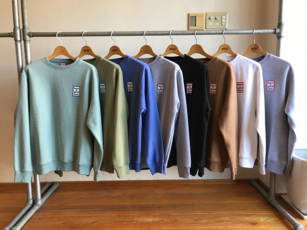 MINI BLUE FRAME CREWNECK FL ASH GREY