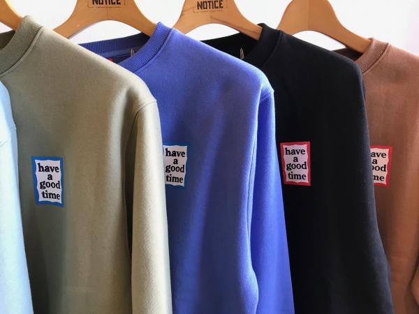 MINI BLUE FRAME CREWNECK FL BLACK