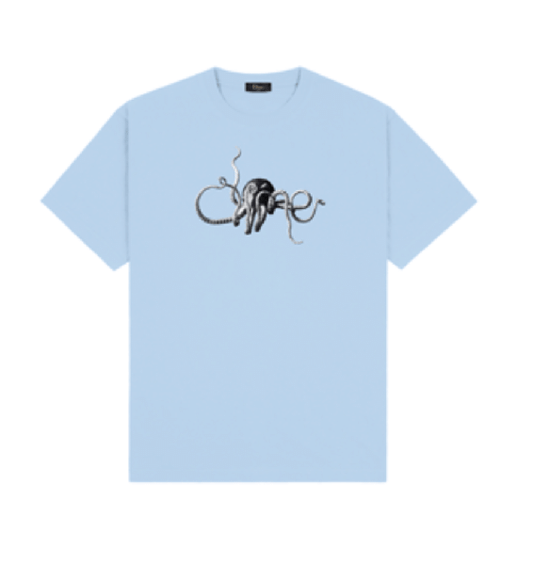 Octopus T-Shirt Baby Blue