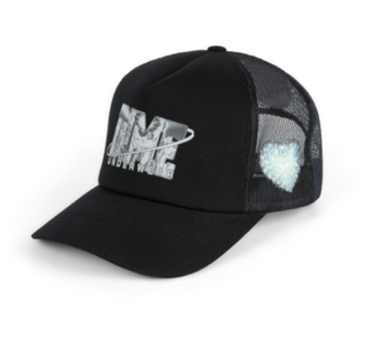 Cosmic Trucker Cap Black