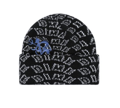 Chopper Fold Beanie Black