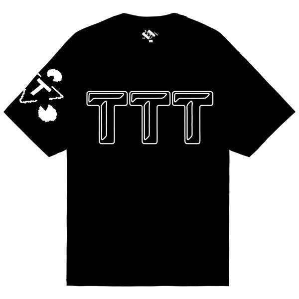 TTT12TS008 TTT LOGO T-SHIRT BLACK