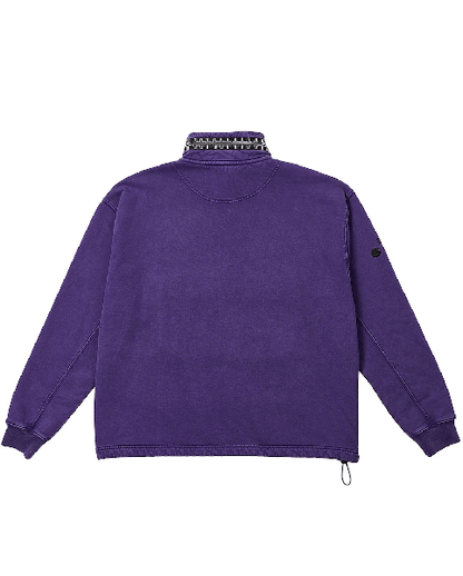 TTT12CW001 TTT PULSE TAPE FUNNEL NECK CREW PURPLE