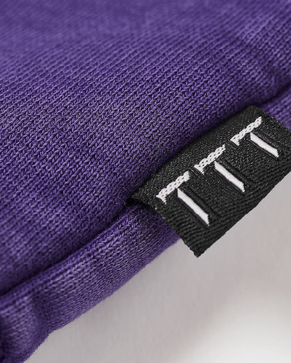 TTT12CW001 TTT PULSE TAPE FUNNEL NECK CREW PURPLE