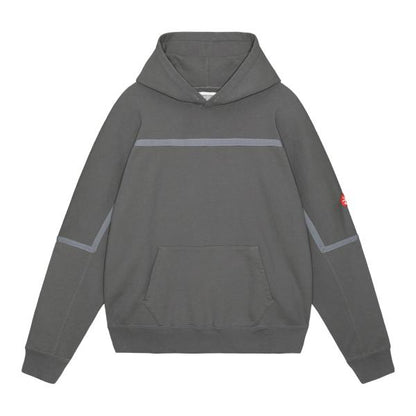 CES24CS07 TAPED CUT HEAVY HOODY CHARCOAL