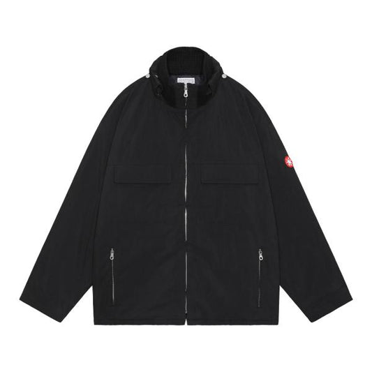 CES24JK08 CN RIB COLLAR ZIP JACKET