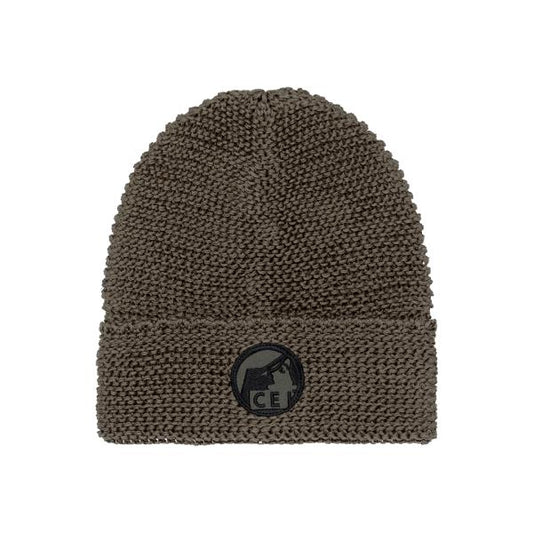 CES26G01 PRE COG COTTON KNIT CAP KHAKI