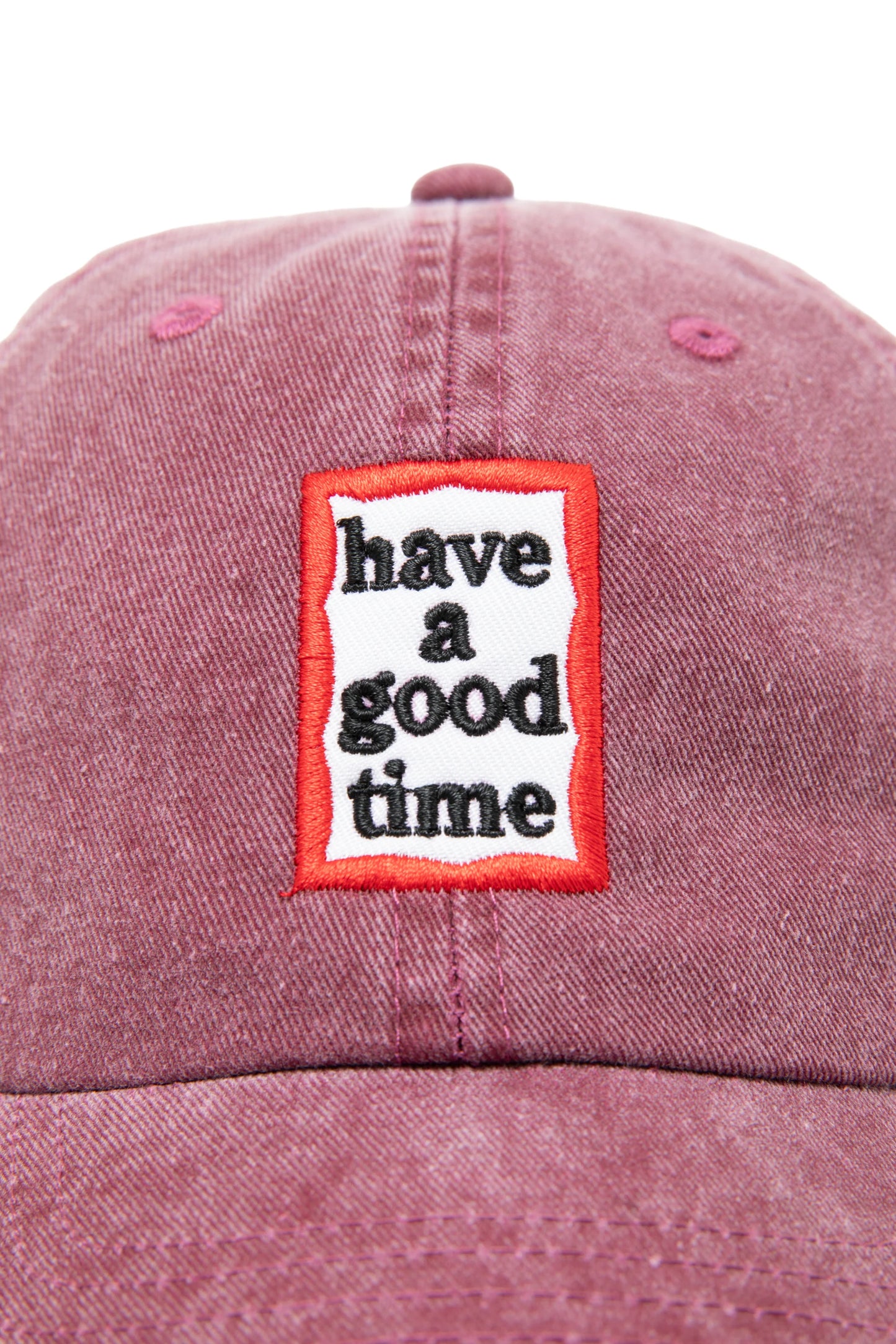 FRAME PIGMENT DYED CAP STONE RED