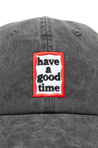 FRAME PIGMENT DYED CAP STONE BLACK