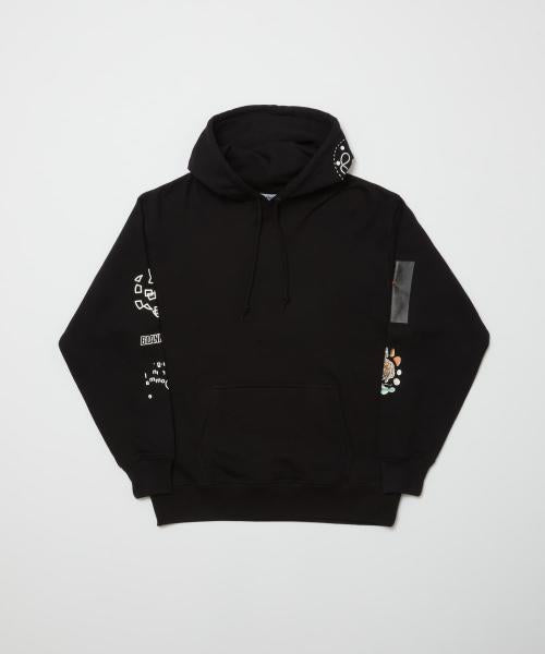 BLANKMAG x Bal “Elle Showering outside” Hoodie BLK