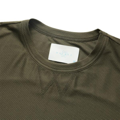 High Arch Mesh Tee Olive