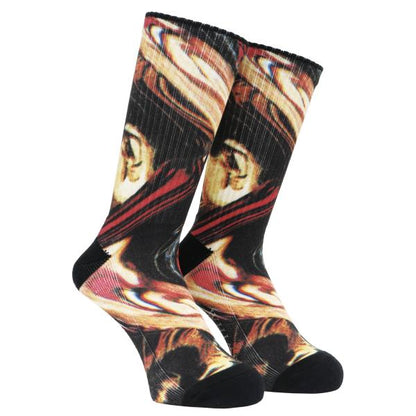 Printed Collerge Socks ①