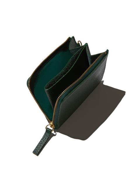 CFC-24AW-ACC02 LOGO LEATHER WALLET GREEN