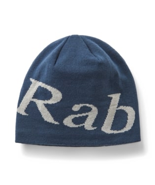 QAB-39 Logo Beanie Tempest Blue/Light Zinc